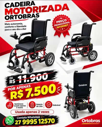Cadeira de roda motorizada