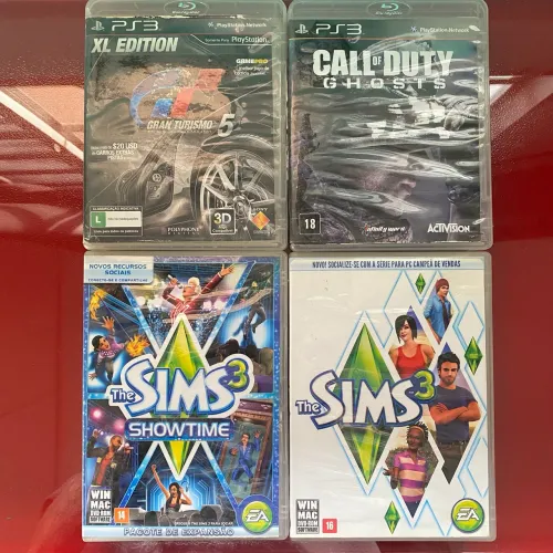 Lote de jogos Ps3 + PC