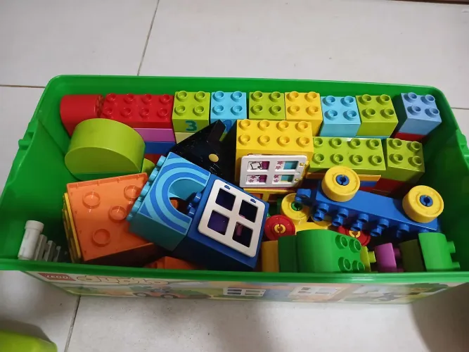 Lego duplo 4 conjuntos 128 peças  no total 