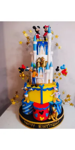 Maquete Bolo Fake Turma do Mickey - *ACEITO OFERTAS*