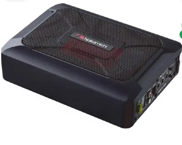 Caixa Slim Amplificada Nakamichi Subwoofer 100w