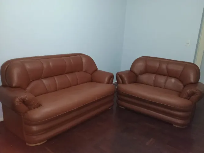 Conjunto sofá 3 e 2 lugares