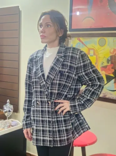 Blazer xadrez clássico ysc basics cea TAMANHO GG