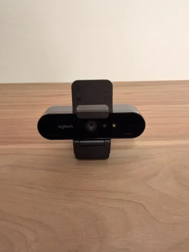 Webcam Ultra HD Logitech Brio 4K - usada em perfeito estado