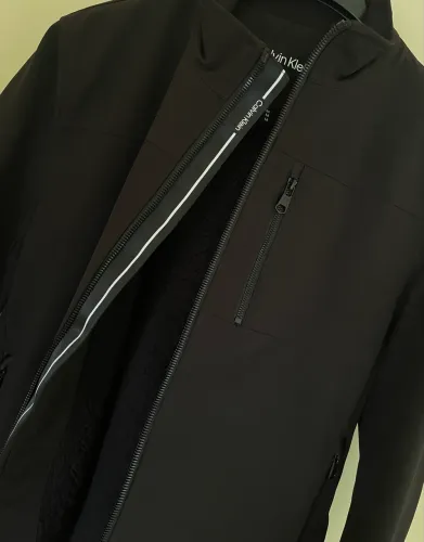 Jaqueta Calvin Klein Soft Shell - Preto
