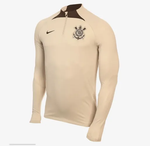 Camisa Corinthians Nike Original Manga Longa - Com Nota Fiscal