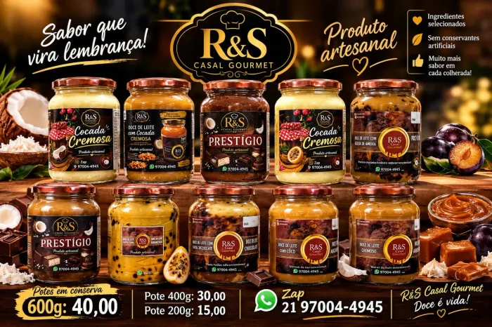 Doces artesanais 