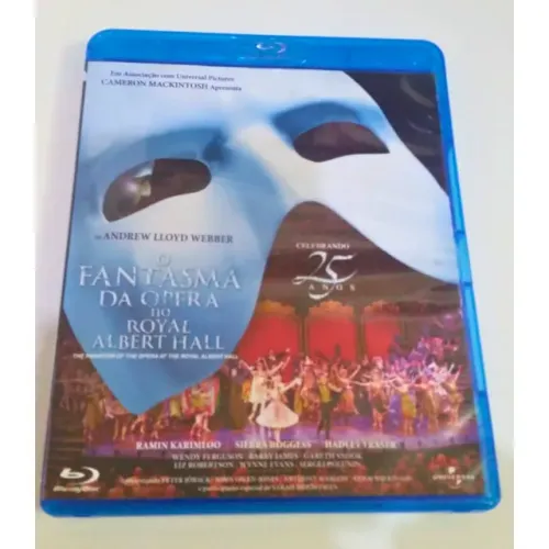 Blu-Ray O Fantasma Da Ópera No Royal Albert Hall