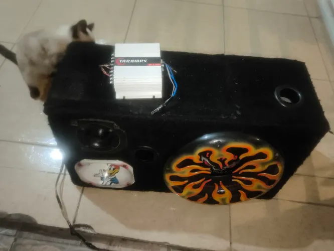 Caixa selada e modulo