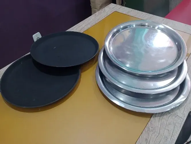 Bandejas Garçom Aço Inox / Antiderrapantes