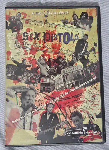 DVD SEX PISTOLS - There's always be an England 2008 Brasil NOVO