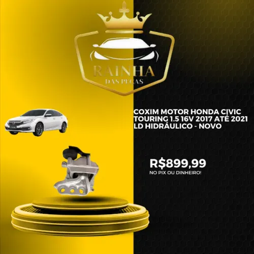 Coxim Motor Honda Civic Touring 1.5 16V 2017 até 2021 LD Hidráulico - NOVO