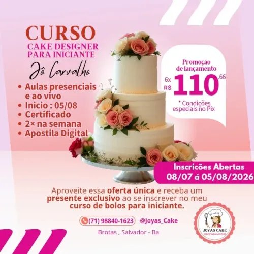 Curso Confeitaria para Iniciantes