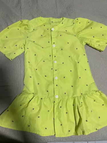 Vestido verde 5 anos