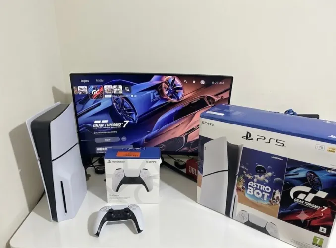 PlayStation 5 Slim Mídia Física 1Tb