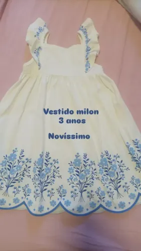 Vestido milon novo