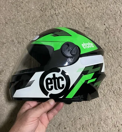 Capacete infantil moto Etceter