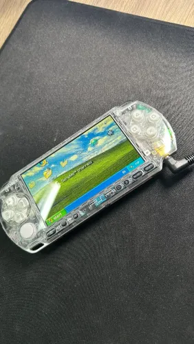 PSP 3000 com mod sem bateria 