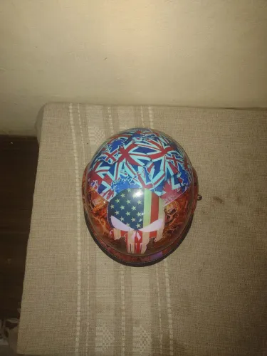 Capacete coquinho o Justiceiro 