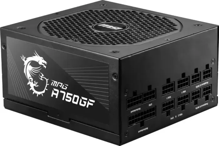 Fonte MSI MAG A750GF 750W 80 Plus Gold Full Modular