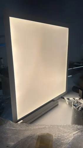 Placa Painel LED 62x62cm 48W 3000K - Luz Quente