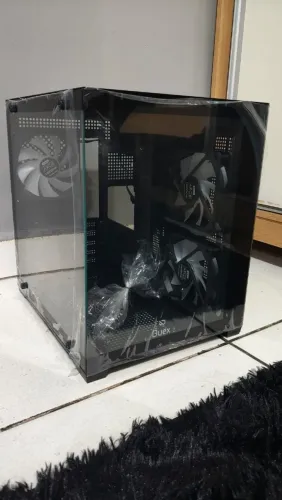 GABINETE GAMER AQUÁRIO DUEX COM 3 FANS 