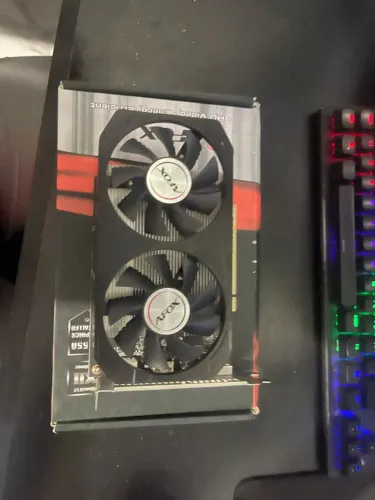 RX 550 4GB - Placa de Vídeo - Funcionando Perfeitamente