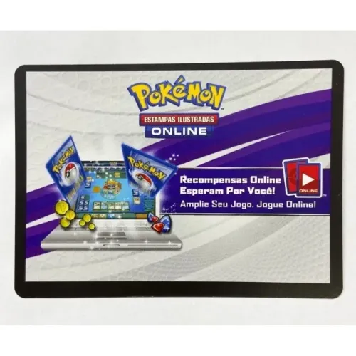 Carta Codigo Pokémon Card 70 Códigos TCG para Jogo Online Código