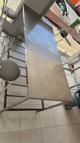 Mesa / bancada INOX 1,90x0,80