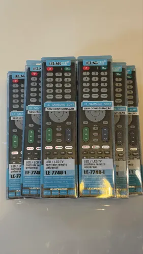 Controle Universal TV Smart LE-7740-1 ? Netflix YouTube LG Samsung Sony Novo