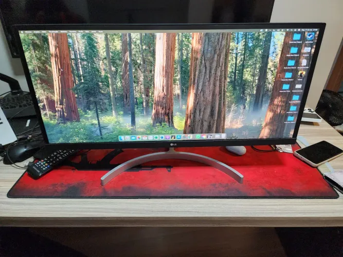 Monitor LG Ultrawide 29" 2560X1080 HDMI/DP Branco com suporte articulado