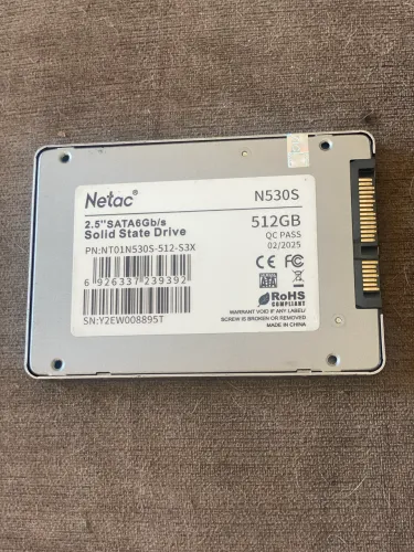 SSD Netac 512 gigas