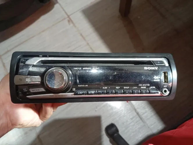 Rádio automotivo sony