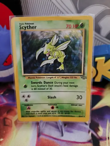 Scyther FOIL 1999 - Carta Pokémon TCG Vintage Raro WOTC