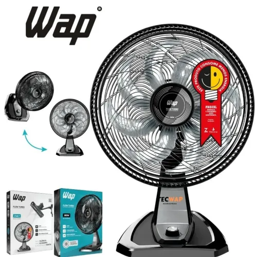 VENTILADOR WAP 50CM - POTÊNCIA E VENTO FORTE!
