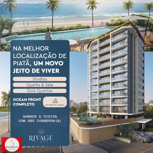 Studio para Venda em Salvador, Piatã, 1 dormitório, 1 suíte, 2 banheiros