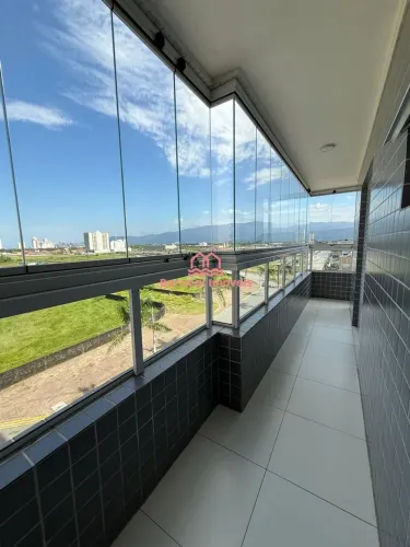 Apartamento em Praia Grande p/ Venda e Locação 2 suítes, lavabo ,varanda gourmet