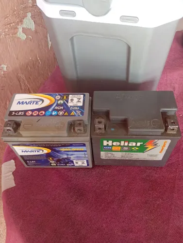 Bateria 5 amperes 6 meses de comprada