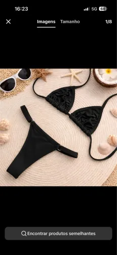 Biquíni Feminino Cortininha