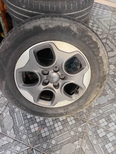 Rodas renegade sport aro 16 com pneus bons estados 