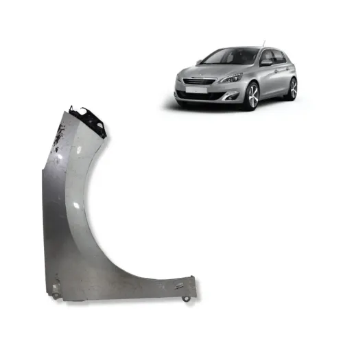 Paralama Direito Peugeot 308 2011 a 2015 Prata (Peça:1)