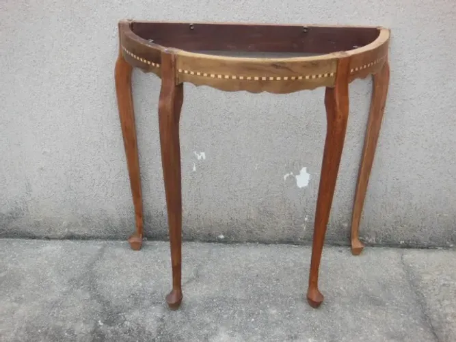 Base Aparador Antigo Madeira Provençal Marchetado