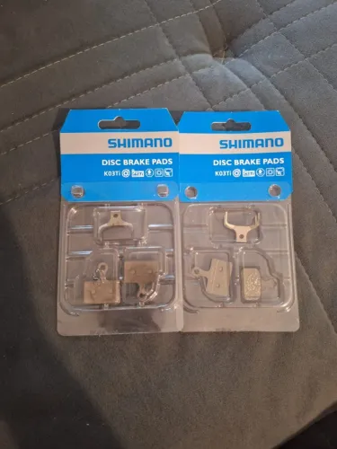 Kit 2 Pares Pastilha De Freio Shimano K03ti Resina Original