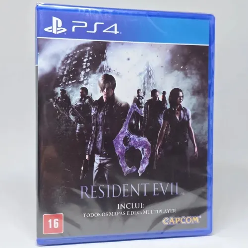 Jogo Lacrado Resident Evil 6 ps4