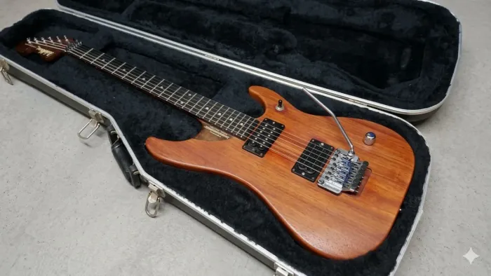 Guitarra Washburn N4 Nuno Bittencourt Padauk Custom Shop Raríssima 1993