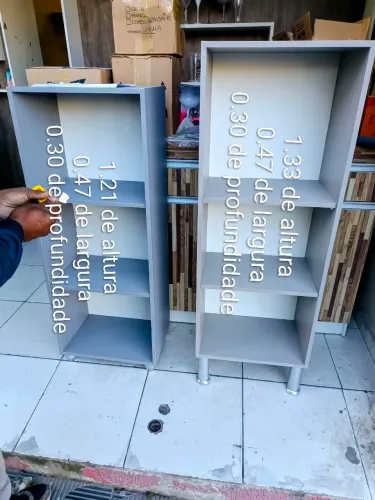 Móveis multiuso.
