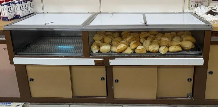 Expositor de pão 