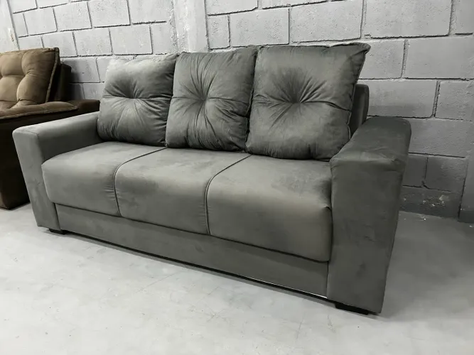 Sofá Fixo 3 Lugares NOVO ( Direto da Fábrica )
