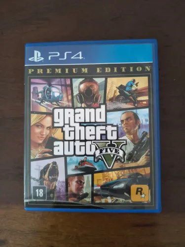 Jogo de PS4 mídia física GTA 5 Premium Edition