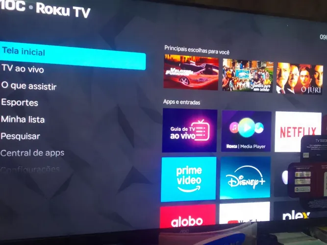 Tv AOC 43 smartv roku